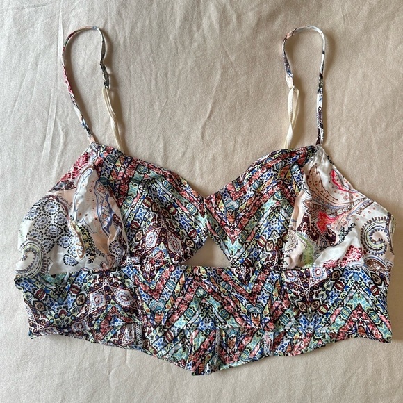 Victoria's Secret Other - Victoria’s Secret Designer Collection 100% Silk Bralette, Size S